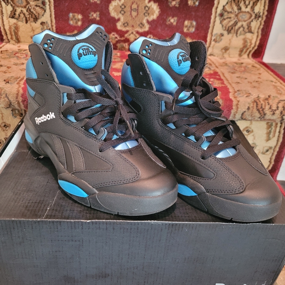 Reebok Shaq Attaq Black Azure(Unisex)